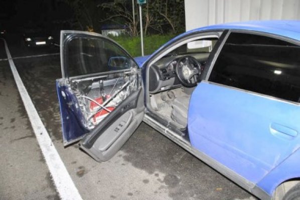 Contrabandistă cu Audi A6: frontieriştii i-au confiscat maşina